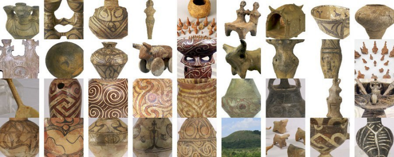 Cultura material del comunismo primitivo. Restos hallados en Cucuteni.